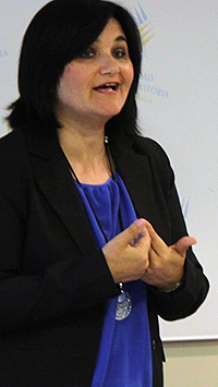 Carmen Engermen, presidenta de APDE Sierra
