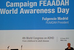 FEAADAH entrega ms de 80.000 firmas a favor de un da mundial del TDAH