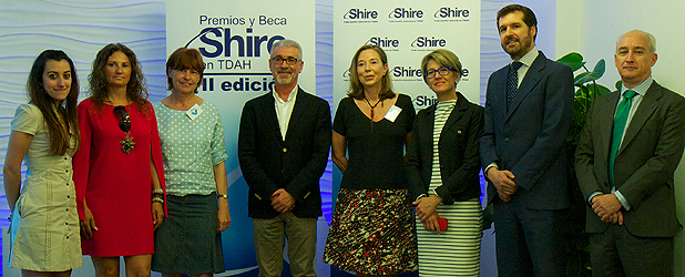 Entrega de II Premios y Beca Shire a la Atencin en TDAH