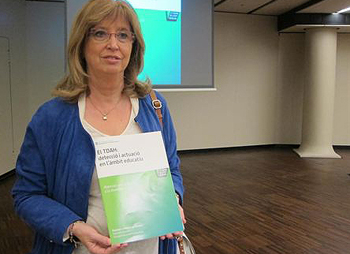 La consejera de Educacin de la Generalitat de Catalua, Irene Rigau