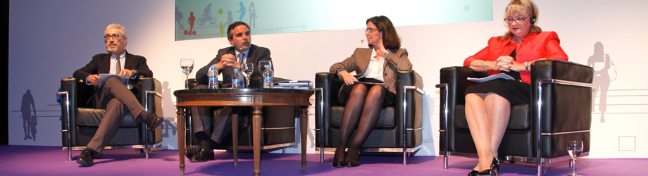 Fulgencio Madrid, Javier Quintero, Mara Rodrguez Moneo y Susan Young